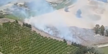 Falsa alarma con el supuesto incendio de Casares: se trataba de una quema de cañas