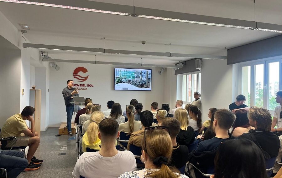 Turismo Costa del Sol acerca su modelo turístico sostenible con presentaciones a estudiantes universitarios noruegos