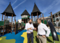 Modernizado el parque infantil de Pueblosol con una completa renovación del pavimento de seguridad