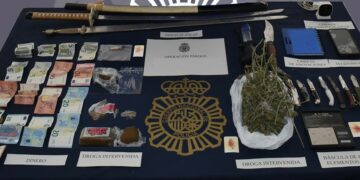 Un detenido tras desarticularse un punto de venta de droga en Ronda