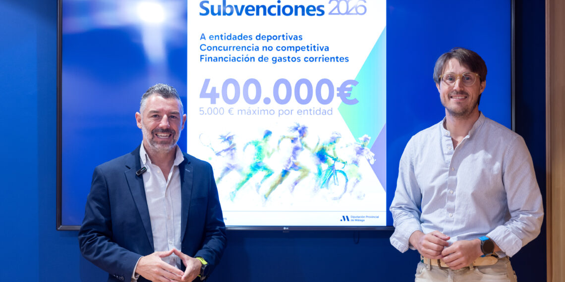 Diputación destinará 400.000 euros a apoyar a los clubes deportivos de la provincia