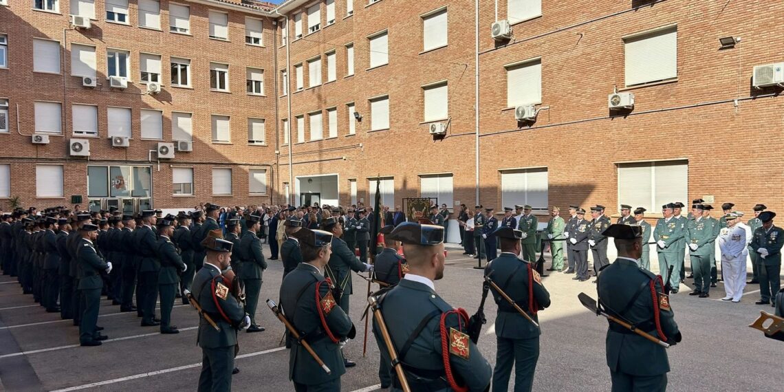 La Guardia Civil de Málaga recuerda a los dos agentes fallecidos luchando contra el narcotráfico en Huelva