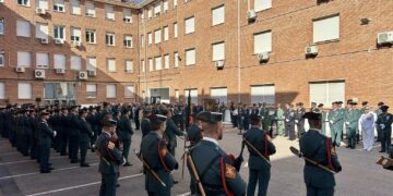 La Guardia Civil de Málaga recuerda a los dos agentes fallecidos luchando contra el narcotráfico en Huelva