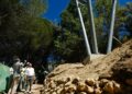 La obra del centro de usos múltiples junto a la ermita del Calvario alcanza el 30 por ciento de su ejecución
