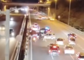 Muere un conductor kamikaze tras provocar un choque frontal en la A-7 a la altura de Marbella