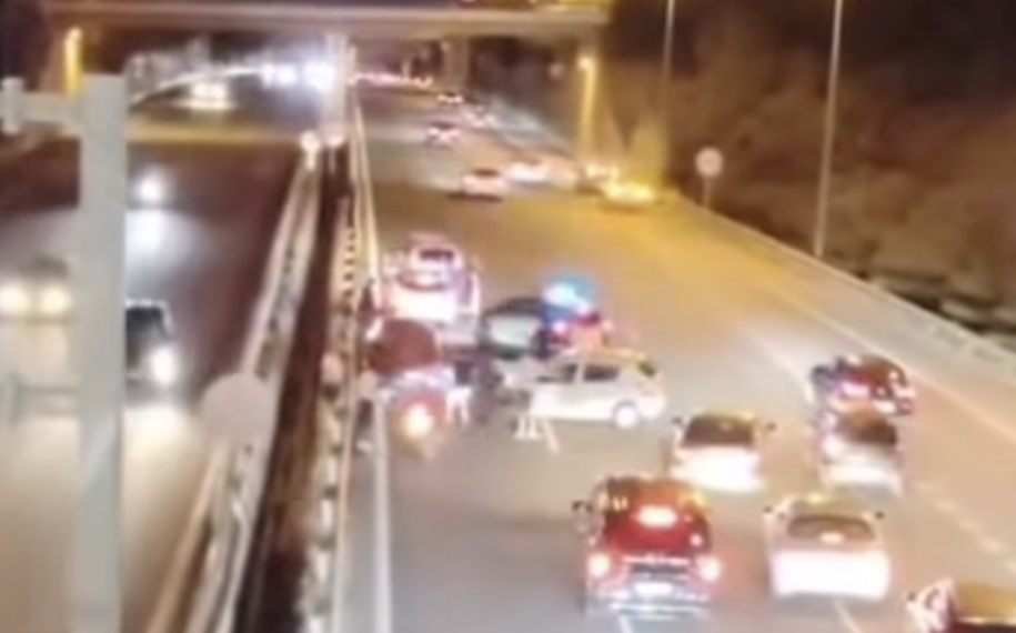 Muere un conductor kamikaze tras provocar un choque frontal en la A-7 a la altura de Marbella