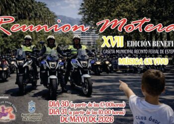 El recinto Ferial y Deportivo acogerá la XVII Reunión Motera Benéfica ‘Villa de Estepona’, organizada por el MotoClub Ónde Vamos?