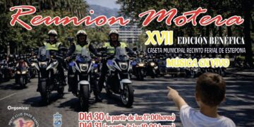 El recinto Ferial y Deportivo acogerá la XVII Reunión Motera Benéfica ‘Villa de Estepona’, organizada por el MotoClub Ónde Vamos?