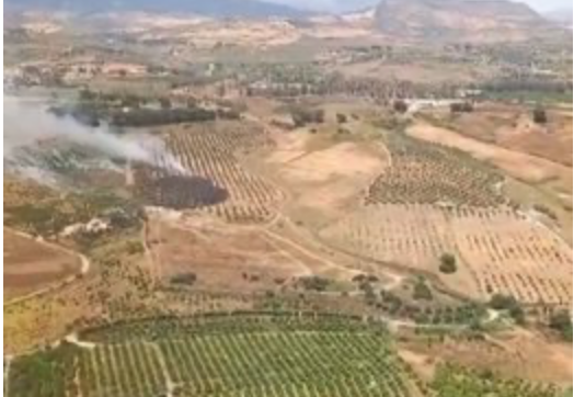 Controlado el incendio forestal declarado este sábado en Pizarra