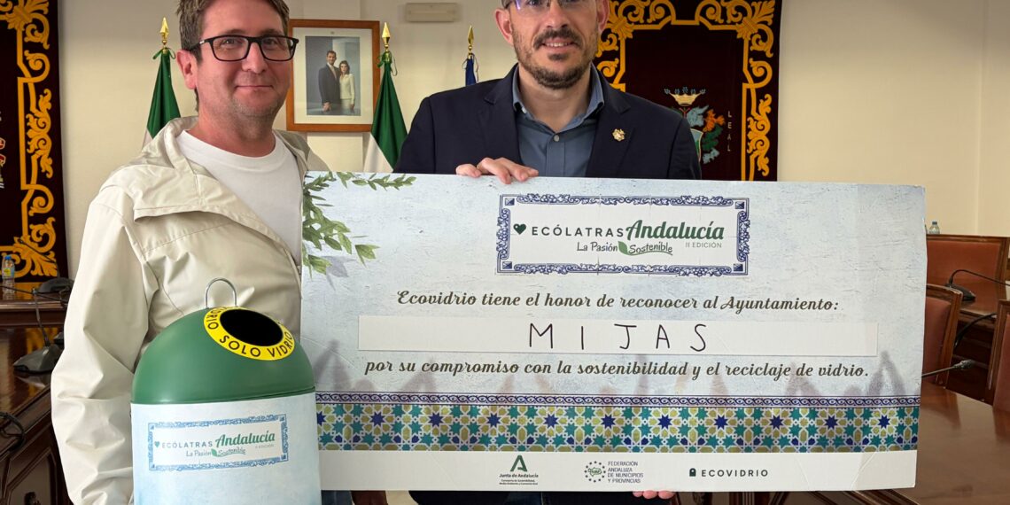 Mijas recibe el reconocimiento ‘Ecolólatras Andalucía’ tras lograr la mejor puntuación de la provincia de Málaga