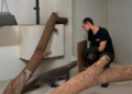 El equipo de veterinaria y herpetología de Bioparc Fuengirola realiza con éxito una ecografía preventiva a Ora, una dragón de Komodo de 16 años
