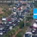 Varios kilómetros de retenciones por un accidente en la salida de la A-357 en Campanillas