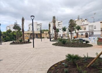 El Ayuntamiento ultima la remodelación del entorno de las calles Cristóbal Colón y María de Maeztu