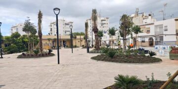 El Ayuntamiento ultima la remodelación del entorno de las calles Cristóbal Colón y María de Maeztu