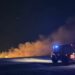 Los bomberos de Mijas controlan de madrugada un incendio forestal en Cerrado del Águila
