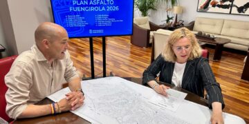El Ayuntamiento de Fuengirola licita un Plan de Asfalto para renovar el pavimento de una docena de vías de la ciudad