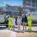 Mancomunidad y Urbaser presentan nuevos vehículos para reforzar el servicio de recogida selectiva en Fuengirola y Torremolinos