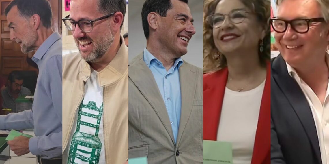 Málaga registra un ligero descenso de participación en el arranque del 17-M mientras todos los candidatos animan a votar
