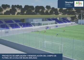 Siete empresas optan al contrato de más de 10 millones de euros para ejecutar la remodelación del campo de fútbol de La Cala
