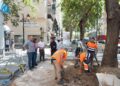 El Ayuntamiento inicia las obras de renovación integral del acerado en la avenida Ricardo Soriano