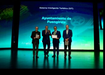 Fuengirola, galardonada con una mención de honor en Digital Tourist 2026 por su proyecto de inteligencia turística