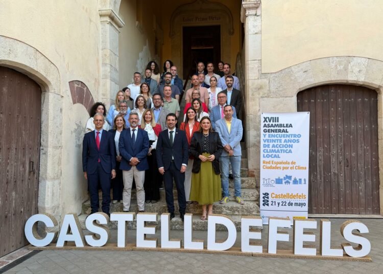 El alcalde de Castelldefels, nuevo presidente de la Red Española de Ciudades por el Clima con Margarita del Cid como vicepresidenta