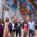 Benalmádena continúa con su apuesta por el arte urbano con un gran mural en la Casa de la Cultura de Arroyo de la Miel