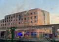 Controlado el fuego en el Hotel Ibis más de 30 horas después de originarse
