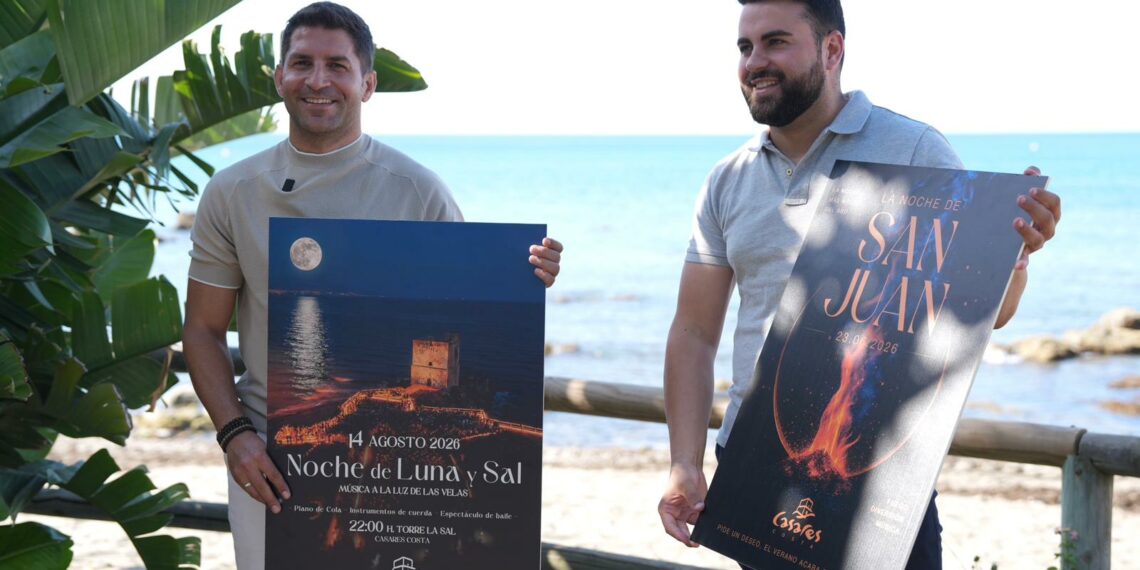Presentadas la Noche de San Juan y la Noche de Luna y Sal, dos grandes citas del verano casareño