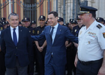 Andalucía recibe a los 186 nuevos agentes de la Policía Adscrita: «Vuestra labor es esencial»