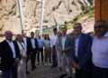 Moreno inaugura el puente colgante del Caminito del Rey, «ejemplo de turismo responsable y sostenible»