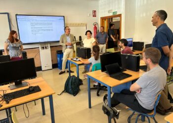 Educación invierte cerca de 500.000 euros en la sustitución de cubiertas y reforma del muro del IES Ciudad Jardín