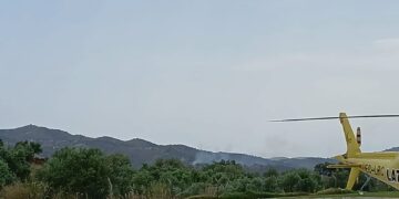 Declarado un incendio forestal en un paraje en Casabermeja