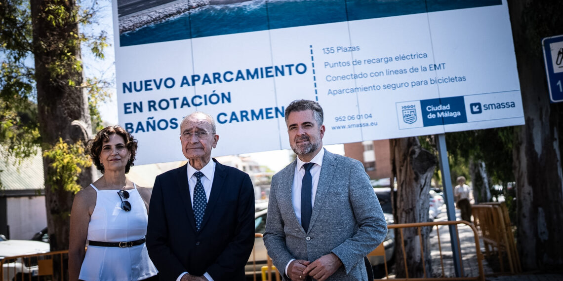 El Ayuntamiento de Málaga impulsa un nuevo aparcamiento en rotación en el distrito Este con 135 plazas y conectado con las líneas de la EMT Ex