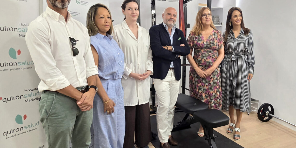 La Asociación Española Contra el Cáncer de Marbella estrena gimnasio gracias a la colaboración de Fundación Quirónsalud y el Hospital Quirónsalud Marbella