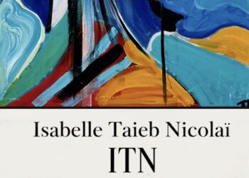 La pintora y diseñadora Isabelle Taieb Nicolaï, miembro del colectivo de artistas ‘JAJA’, expone su obra en la Casa Las Tejerinas