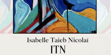 La pintora y diseñadora Isabelle Taieb Nicolaï, miembro del colectivo de artistas ‘JAJA’, expone su obra en la Casa Las Tejerinas