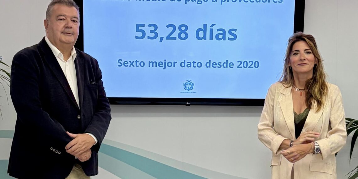 Mijas continúa con la reducción del periodo medio de pago a proveedores y alcanza el sexto mejor dato desde 2020 con 53,28 días