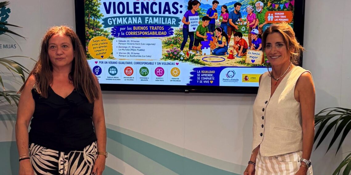 Mijas organiza gymkanas familiares para fomentar la conciliación, la igualdad en el ámbito doméstico y la corresponsabilidad