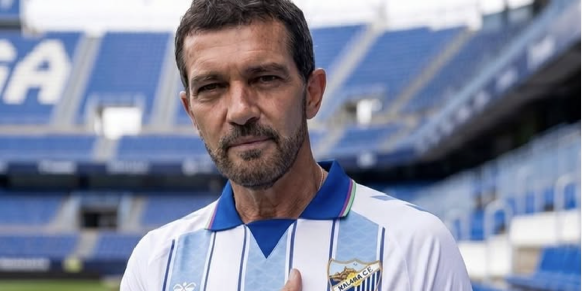 El mensaje de Antonio Banderas al Málaga: «Pase lo que pase, para muchos sois un equipo de primera»
