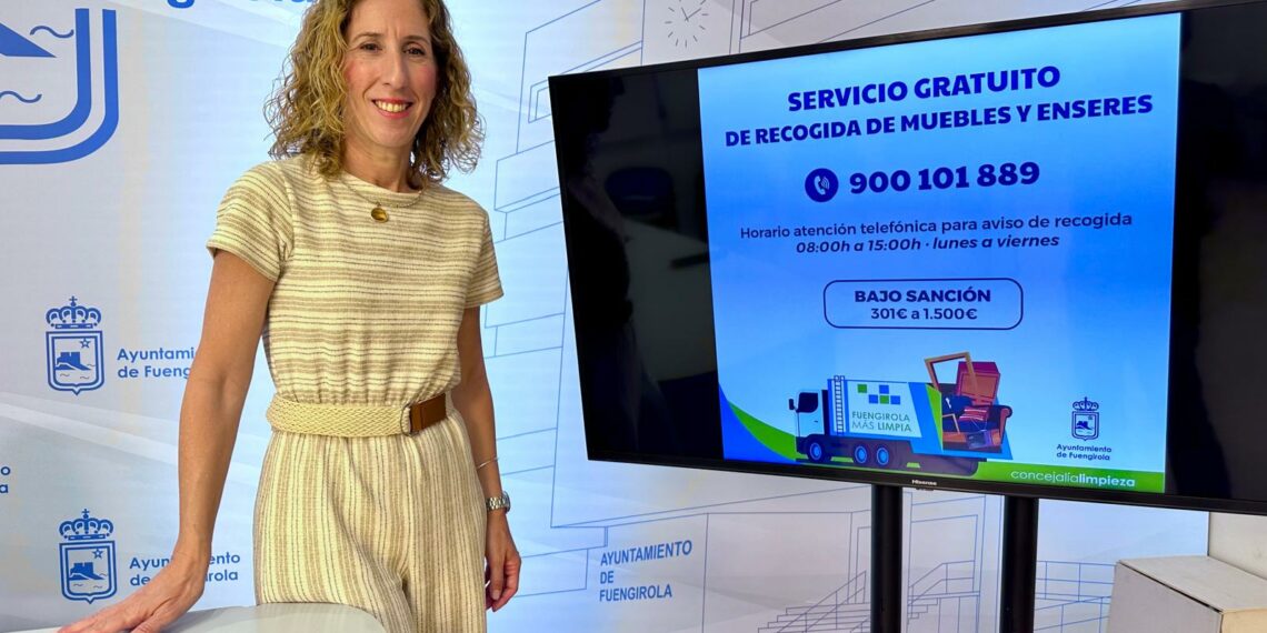 El Ayuntamiento de Fuengirola retira más de 700 toneladas de muebles y enseres de la vía pública desde principios de año