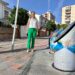 El Ayuntamiento de Fuengirola continúa embelleciendo con imágenes de la ciudad los contenedores soterrados del municipio