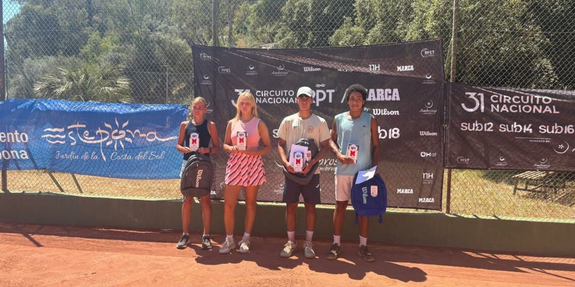 Éxito en el Circuito Nacional de Tenis RPT-Marca by Wilson 2026, celebrado en Estepona