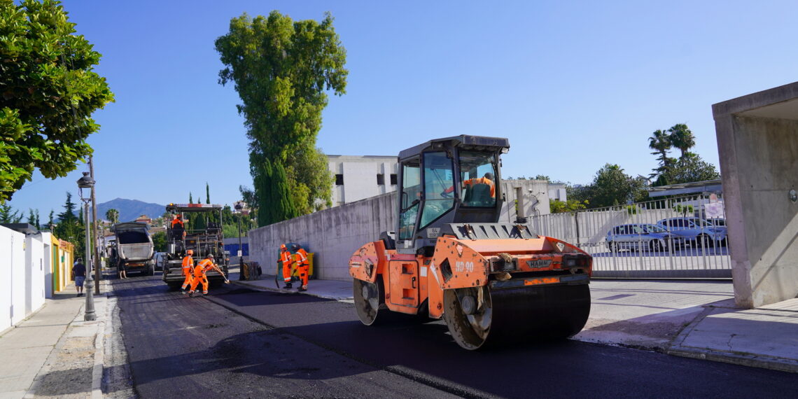 Licitado un nuevo Plan de Asfaltado de Estepona con una inversión cercana a los dos millones de euros