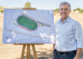 Comienza la construcción de un velódromo que incluirá un campo de fútbol 11 y las primeras instalaciones de rugby en la ciudad