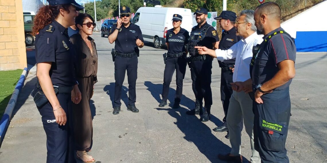 Medio millar de efectivos de distintos cuerpos de seguridad velarán por la seguridad durante la Feria de Marbella