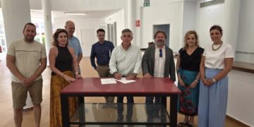 Manilva recepciona las obras de reforma de Bosquipark en Sabinillas tras una inversión de 120.000 euros