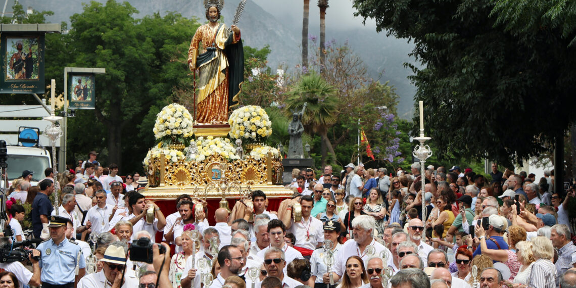 Marbella vive con intensidad el día grande de la feria con los tradicionales actos en honor al Santo Patrón San Bernabé