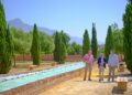Culminan los trabajos de restauración del jardín árabe del Parque de los Tres Jardines de San Pedro Alcántara