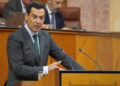 Juanma Moreno afronta este lunes el debate de investidura con la incógnita del apoyo de Vox